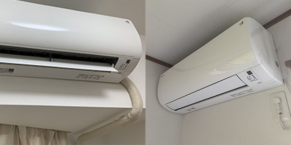 広島市内でエアコン移設工事