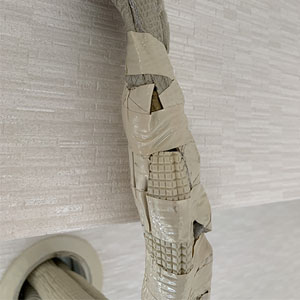 冷媒配管の断熱が適当